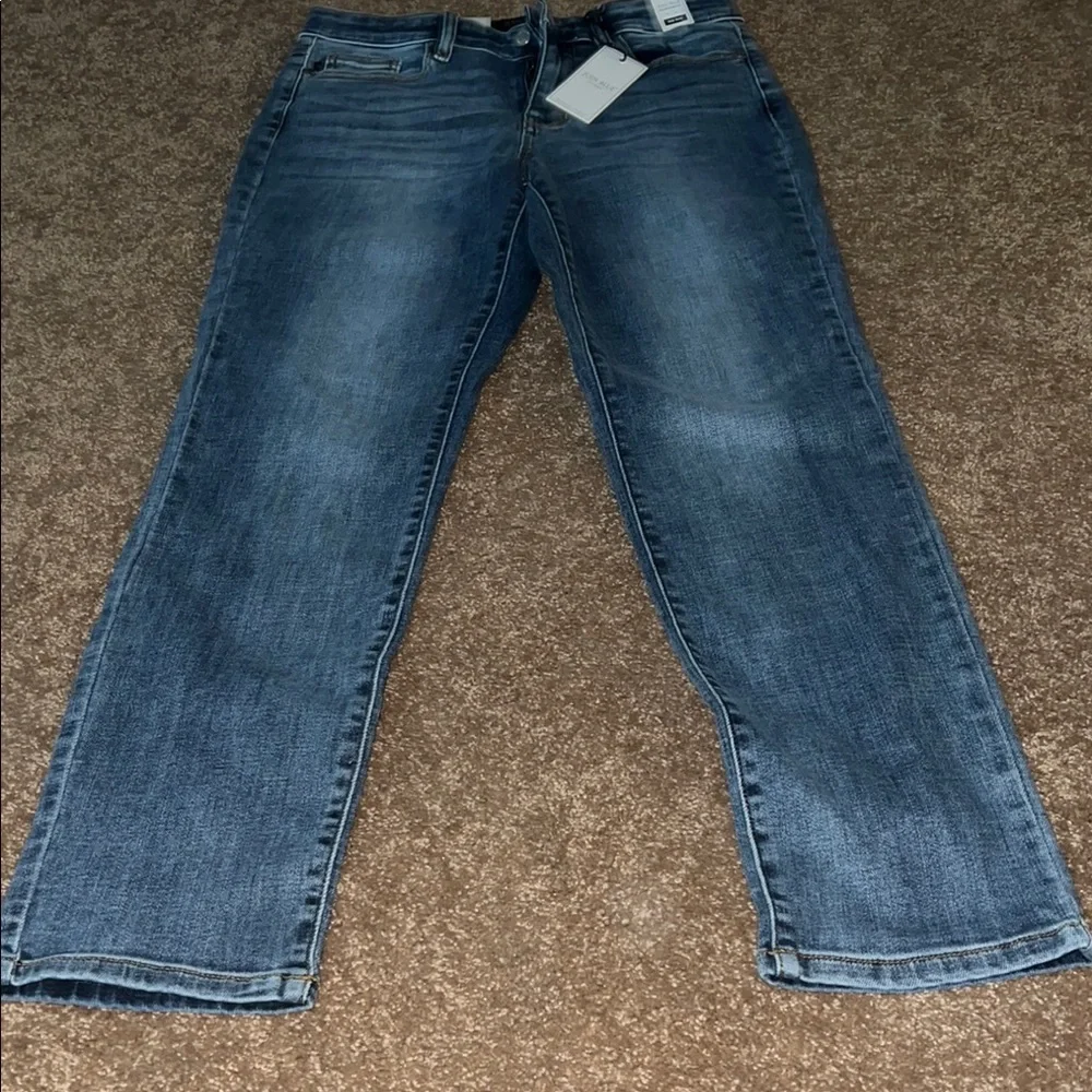 Judy Blue Classic Blue Denim Jeans - Picture 3 of 4